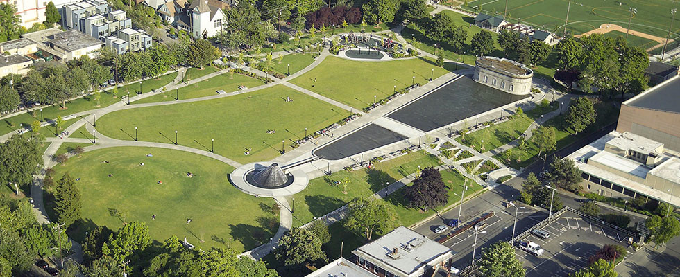 Lincoln Reservoir Cal Anderson Park, Seattle, Stati Uniti d'America