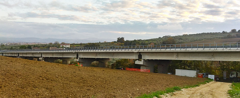 Restauración de un viaducto en el sur de Italia
