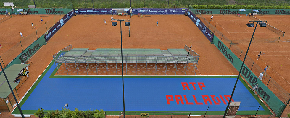 Gripper Tennis all' ATP Challenger di Vicenza, Italia