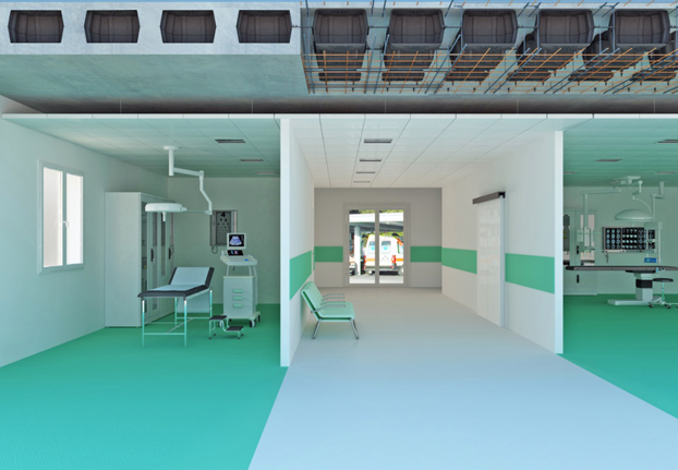 slab system for hospitals