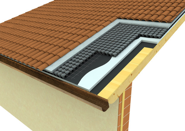 Minimodulo for ventilated roofs