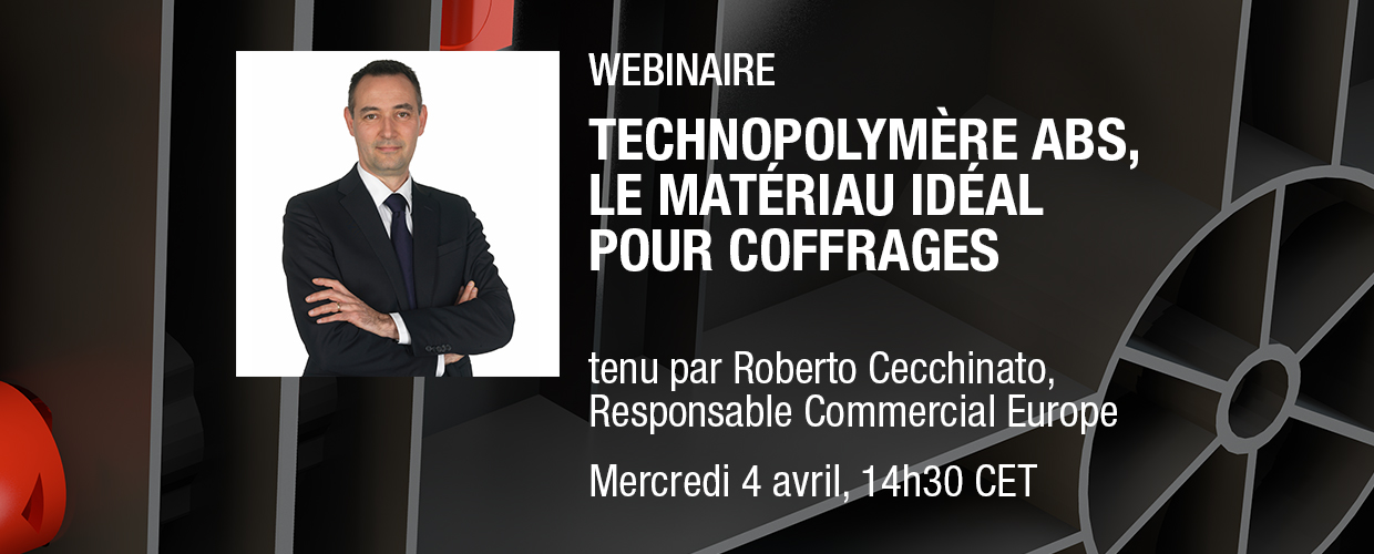 Webinaire Geoplast Technopolymère ABS, le matériau idéal pour coffrages