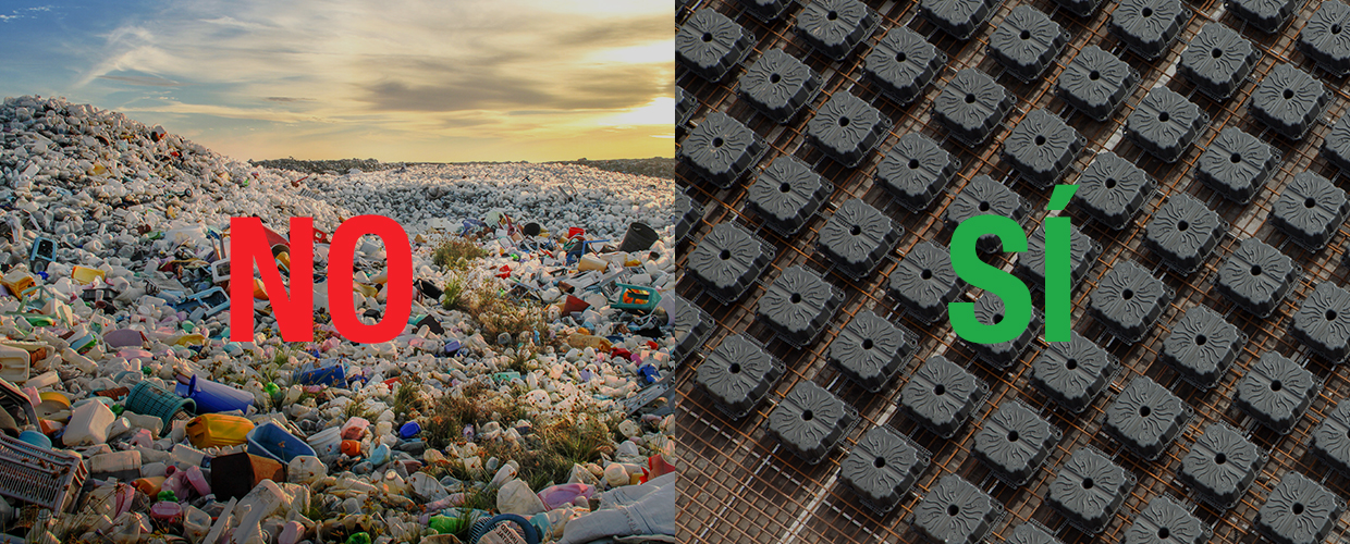 Geoplast blog Por qué utilizamos el plástico reciclado en la construcción